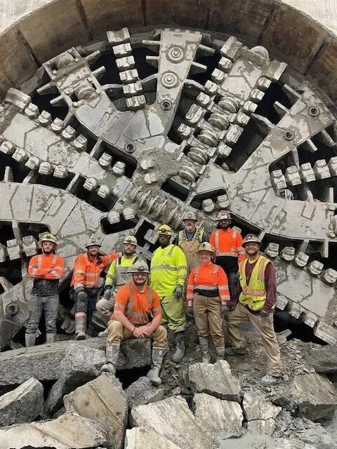 Final Breakthrough on Shoreline Storage Tunnel - Tunnels